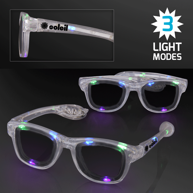 Cool Multicolour LED Party Glasses
