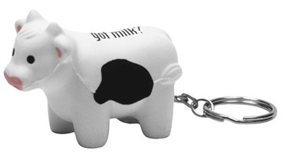Cow Stress Reliever Keyring