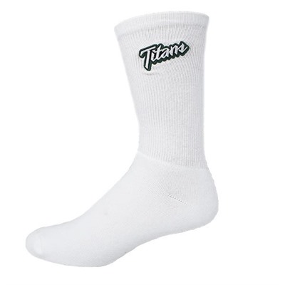 Crew Embroidered Polyester Sports Sock