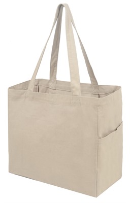 Croft Natural Canvas Shopping Tote