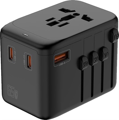 Dixon 65W GaN PD and QC Travel Adaptor