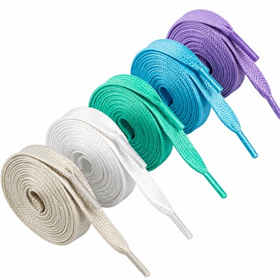 Double Layer Polyester Shoelaces