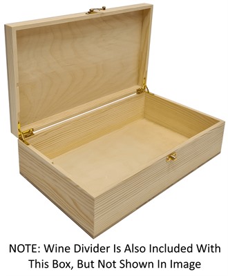 Dual Hinged Timber Presentation Box