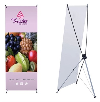 F1A Medium X-Frame Banner Indoor Use