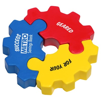 Gear Puzzle Set Shaped Squeezie