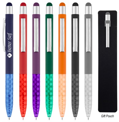 Geneva Recycled Aluminum Stylus Pen