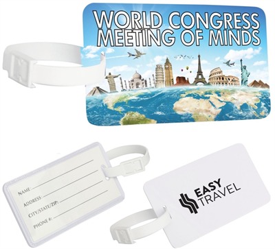 Globe Luggage Tag