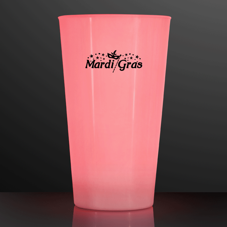 Glow Cup 475ml Red LED