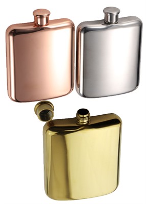 Gold Hip Flask