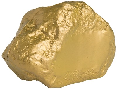 Gold Nugget Shaped Squeezie