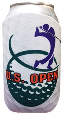 Golf Theme Stubby Cooler