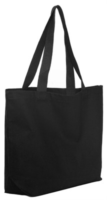 Grande Gusseted Coloured Canvas Tote Bag