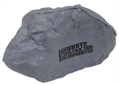 Grey Rock Stress Shape