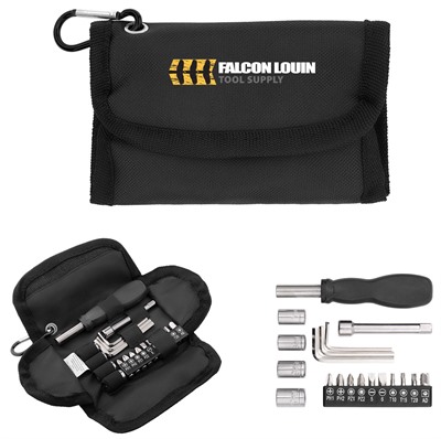 Harrington 19-Piece Tool Set With rPET Case