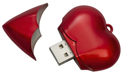 Heart Shaped USB Device
