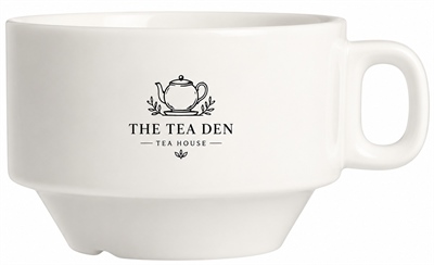 Ivory Stackable Tea Cup