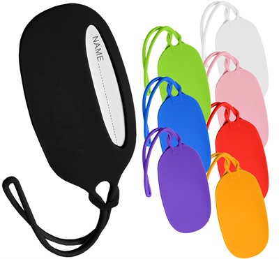 Jaunt Oval Silicon Luggage Tag