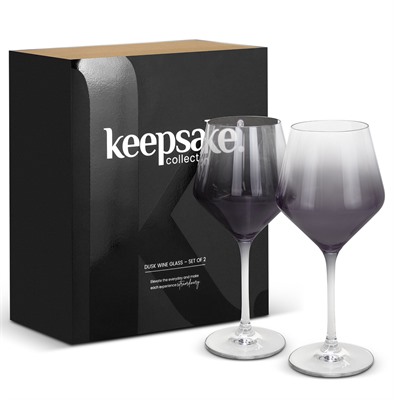 Keepsake Dusk Wine Glass Set of 2