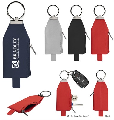 Kimberley Leatherette Pouch Key Tag