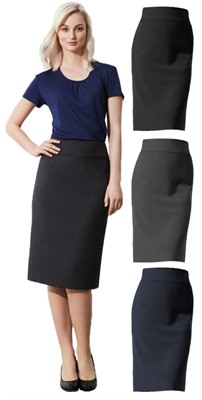 Ladies Olivia Classic Below Knee Skirt