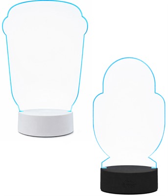 Large Custom Light Up Acrylic Award