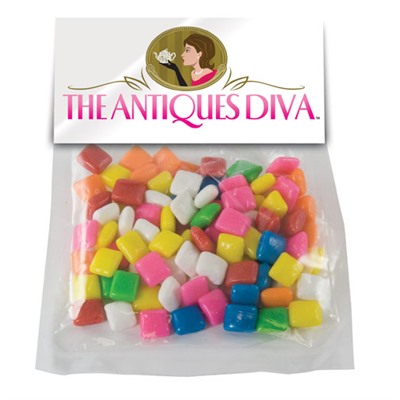 Large Header Bag With Chewing Gum