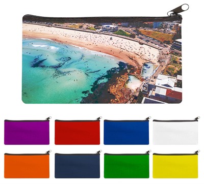 Large Neoprene Sublimated Pencil Case