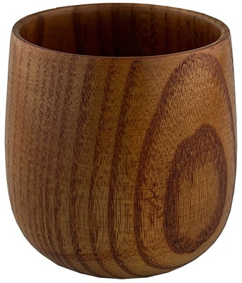 Large Wooden Coffee Cup