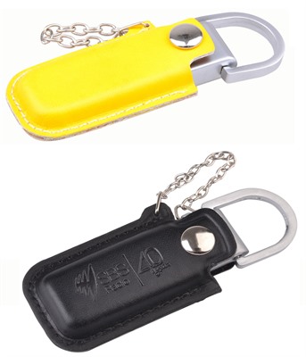 Leather Pouch USB Thumb Stick