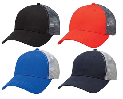 Legend Mesh Caps are ideal for showcasing your company logo through em