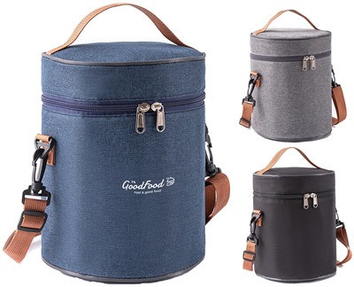 Lusso Cylindrical Lunch Bag
