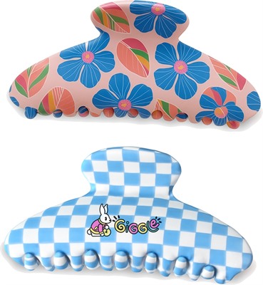 Lustre Full Colour Print Hair Clip