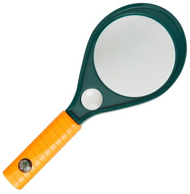Magnifier With Compass