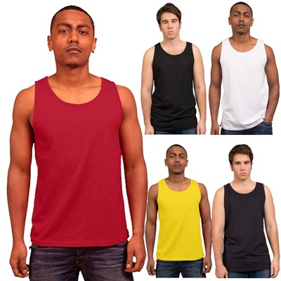 Male Cotton Singlets are available in five different attractive colour