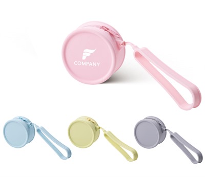 Mapleton Round Silicone Coin Pouch