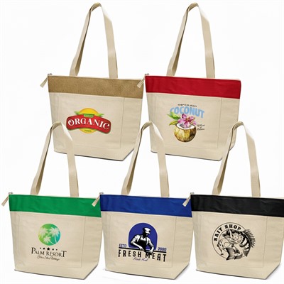 Marketday Cotton Cooler Shopping Tote