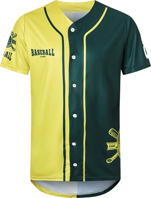 Men's Full-Button Baseball Jersey