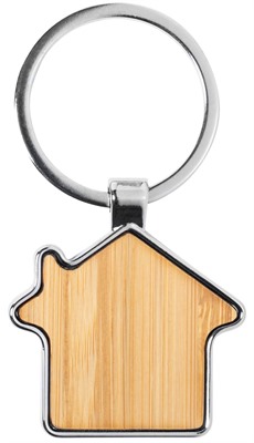 Metro Bamboo House Keyring