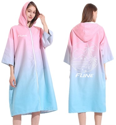 Microfibre Sublimation Hooded Zip Change Towel