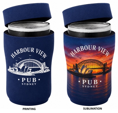 Midi Glass Stubby Holder With Lid
