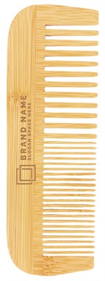 Mixed Tooth Bamboo Comb
