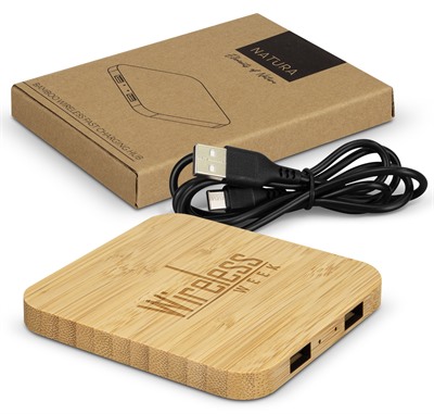 NATURA Bamboo Charging Hub