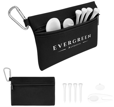 Neoprene Pouch Golf Kit
