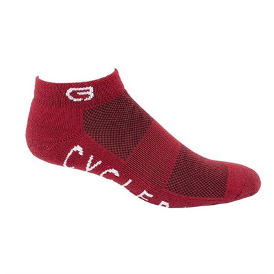 No Show Performance Woven Socks