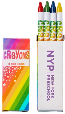 Non Toxic 4 Pack Crayons