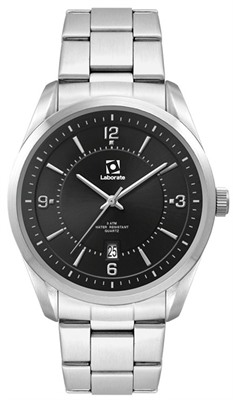 Parallax Mens Black Dial Watch