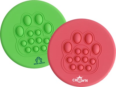 Pop It Dog Paw Frisbee