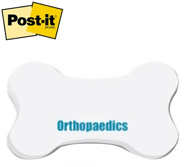 Post-it® Large Bone Shaped Notes