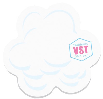 Post-it® Large Cloud Shaped Notes