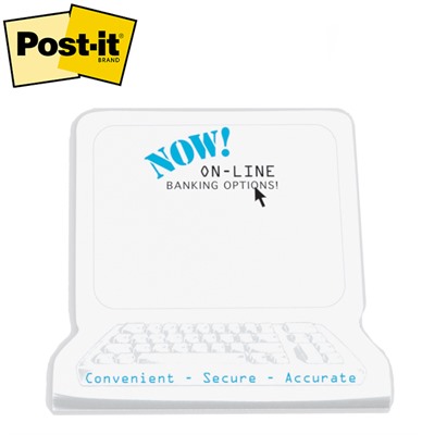 Post-it® Large Computer Shaped Notes